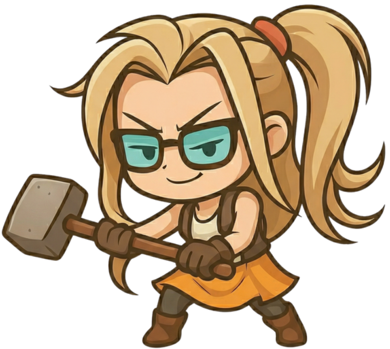 Bee — the animated persona of founder Blanca